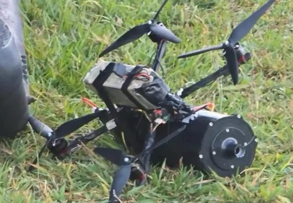 Intentan atacar helicóptero militar con dron en Popayán
