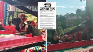 Susto en tobogán de Fusagasugá: Mujer sufre incidente en atracción de «American Park» y el establecimiento responde