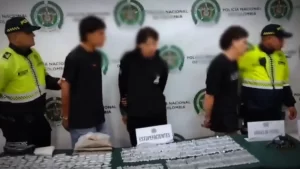 Una llamada por riña terminó con cuatro capturados y 1.900 dosis de droga incautadas en Bosa