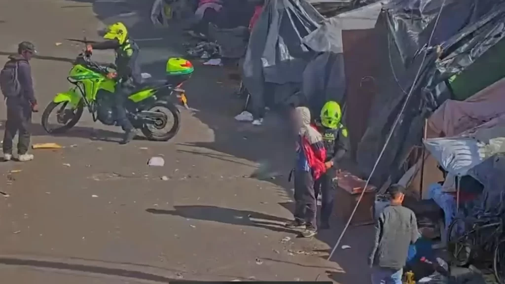 ¡Lo detectaron desde las cámaras! Cayó presunto expendedor de drogas en pleno centro de Bogotá