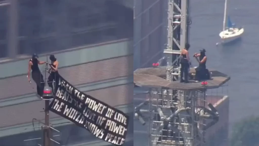 ¡Ni Hollywood se atrevió a tanto! Pareja escaló el Empire State para comprometerse, pero terminó arrestada