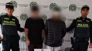 ¡Se les cayó la farsa! Cayeron dos falsos pasajeros tras robar a un conductor de plataforma en Bogotá